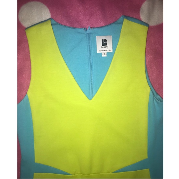 Lisa perry colorblock mini dress - Picture 4 of 8